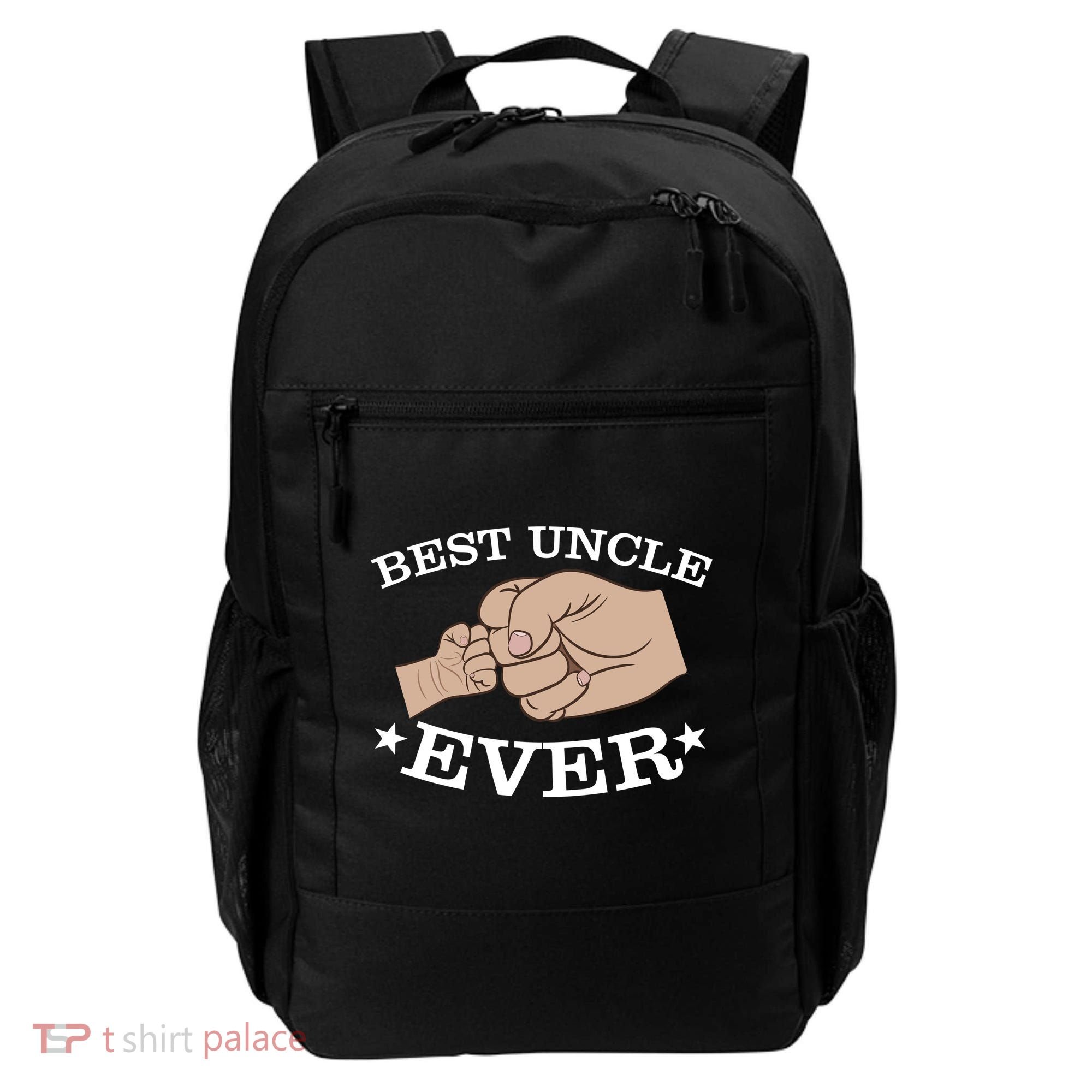 Best Uncle Ever Fist Bump Backpack