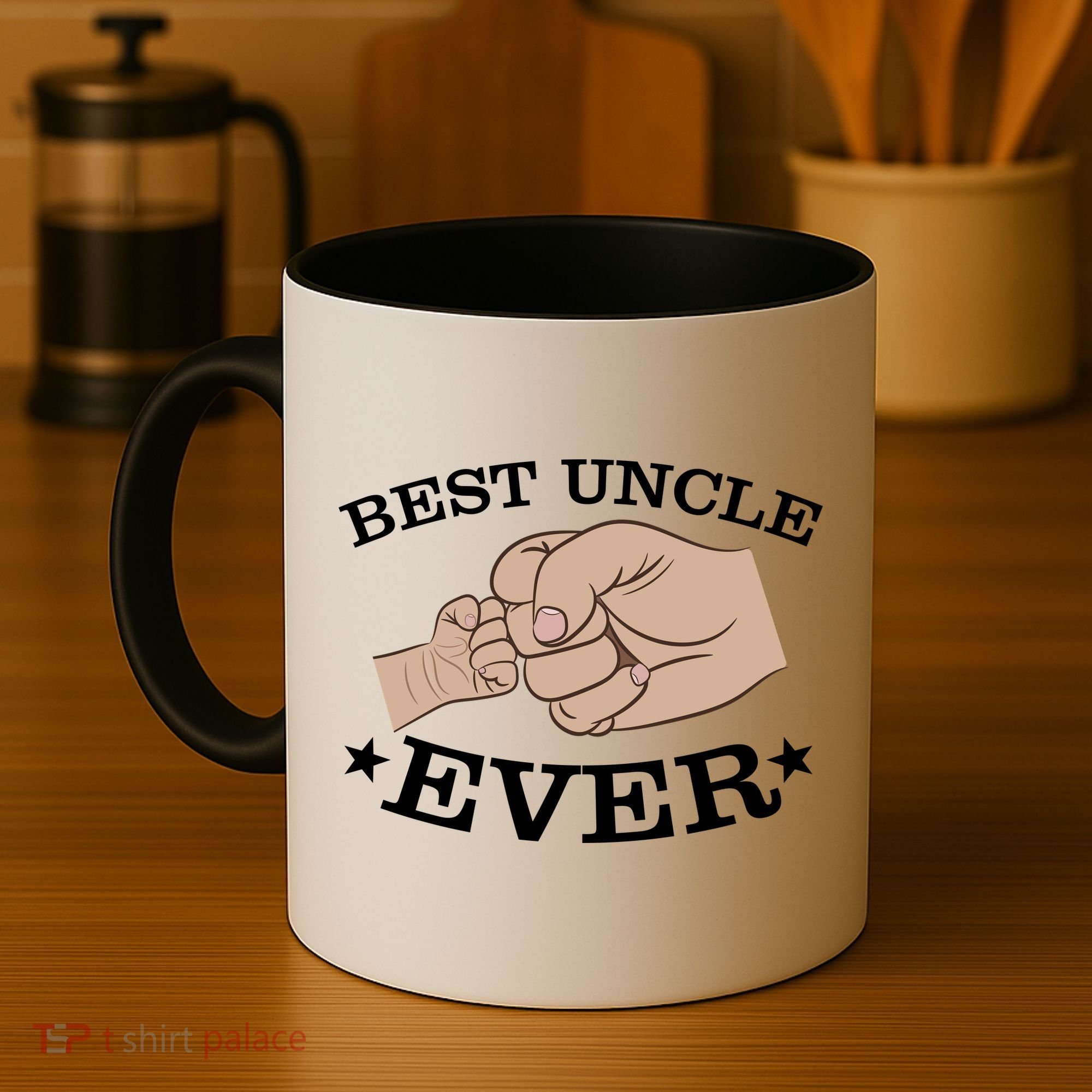 Best Uncle Ever Fist Bump Coffee Mug