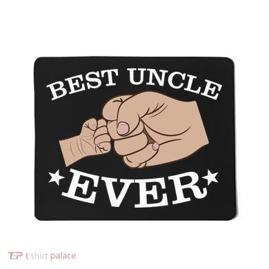 Best Uncle Ever Fist Bump Mousepad