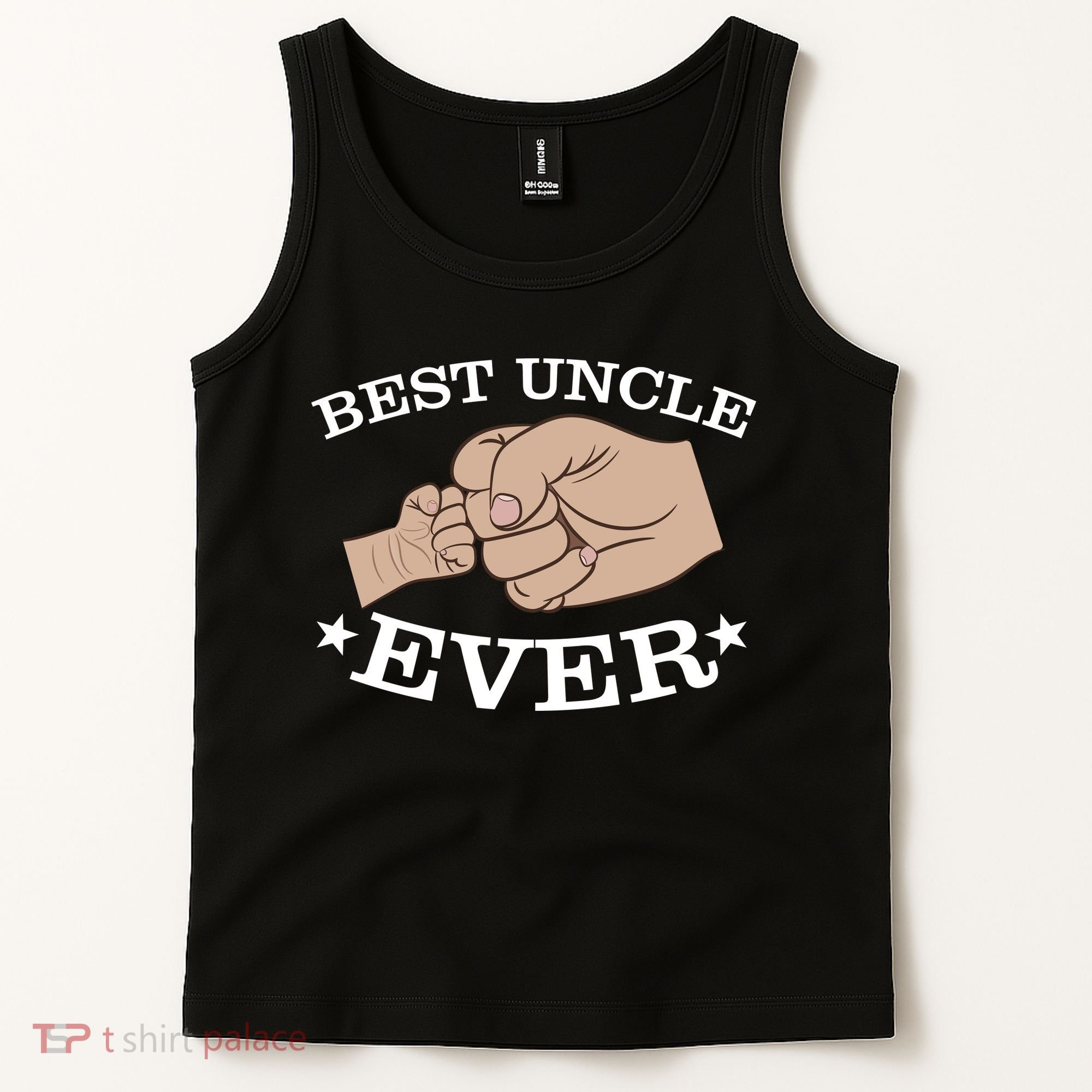 Best Uncle Ever Fist Bump Tank Top
