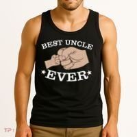 Best Uncle Ever Fist Bump Tank Top thumb 3