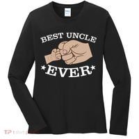 Best Uncle Ever Fist Bump Women's Long Sleeve Shirt thumb 0