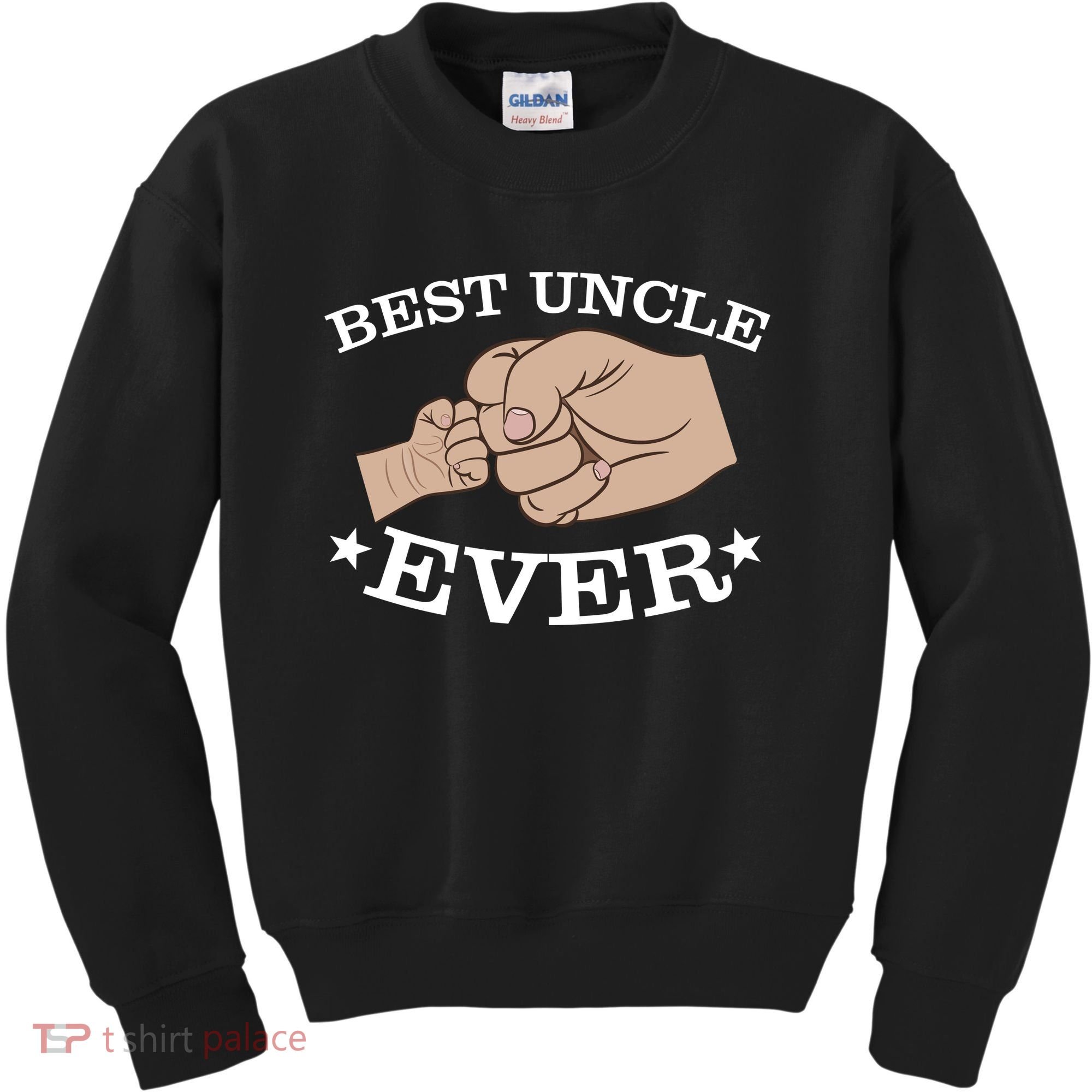 Best Uncle Ever Fist Bump Kids Sweatshirt