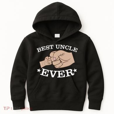 Best Uncle Ever Fist Bump Kids Hoodie