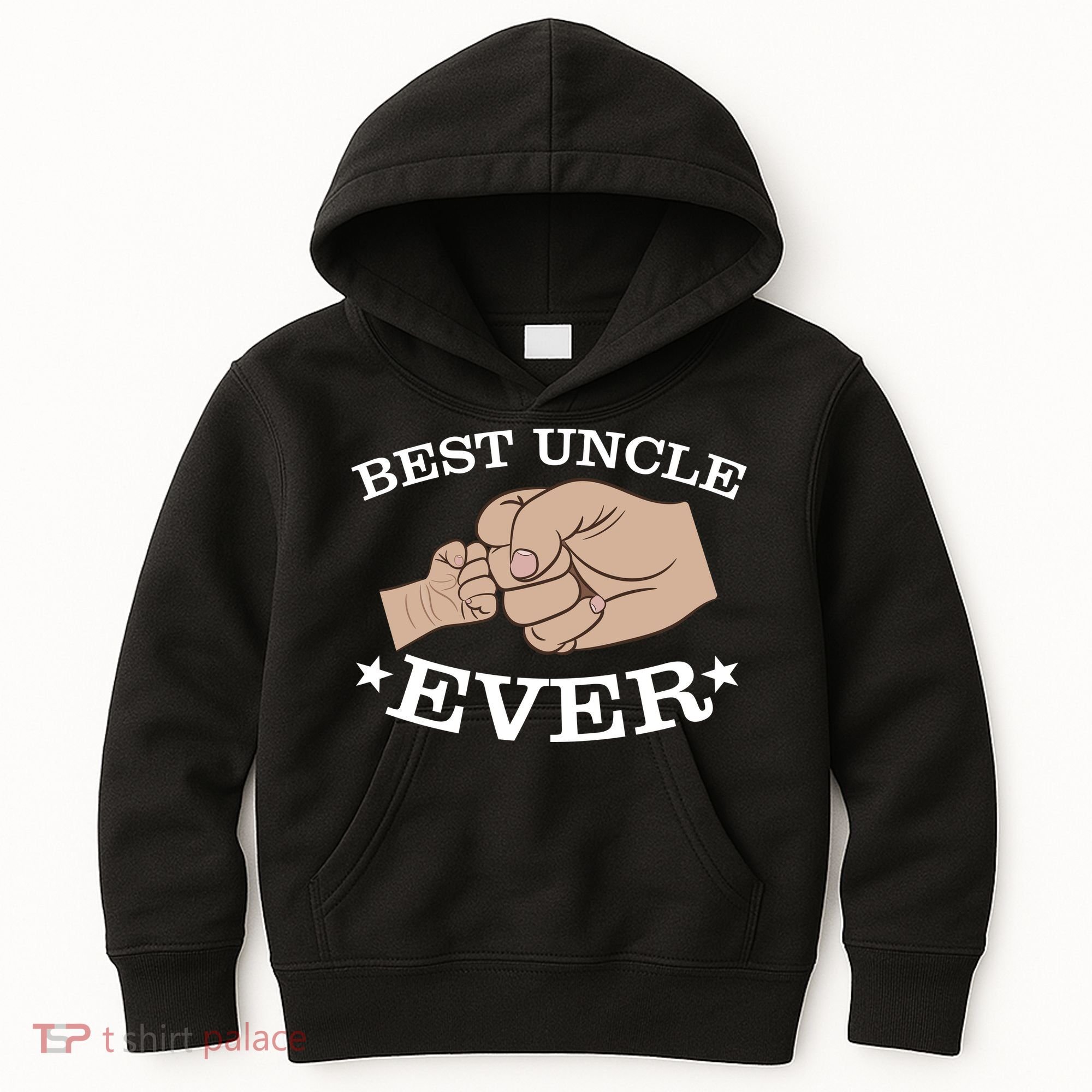 Best Uncle Ever Fist Bump Kids Hoodie