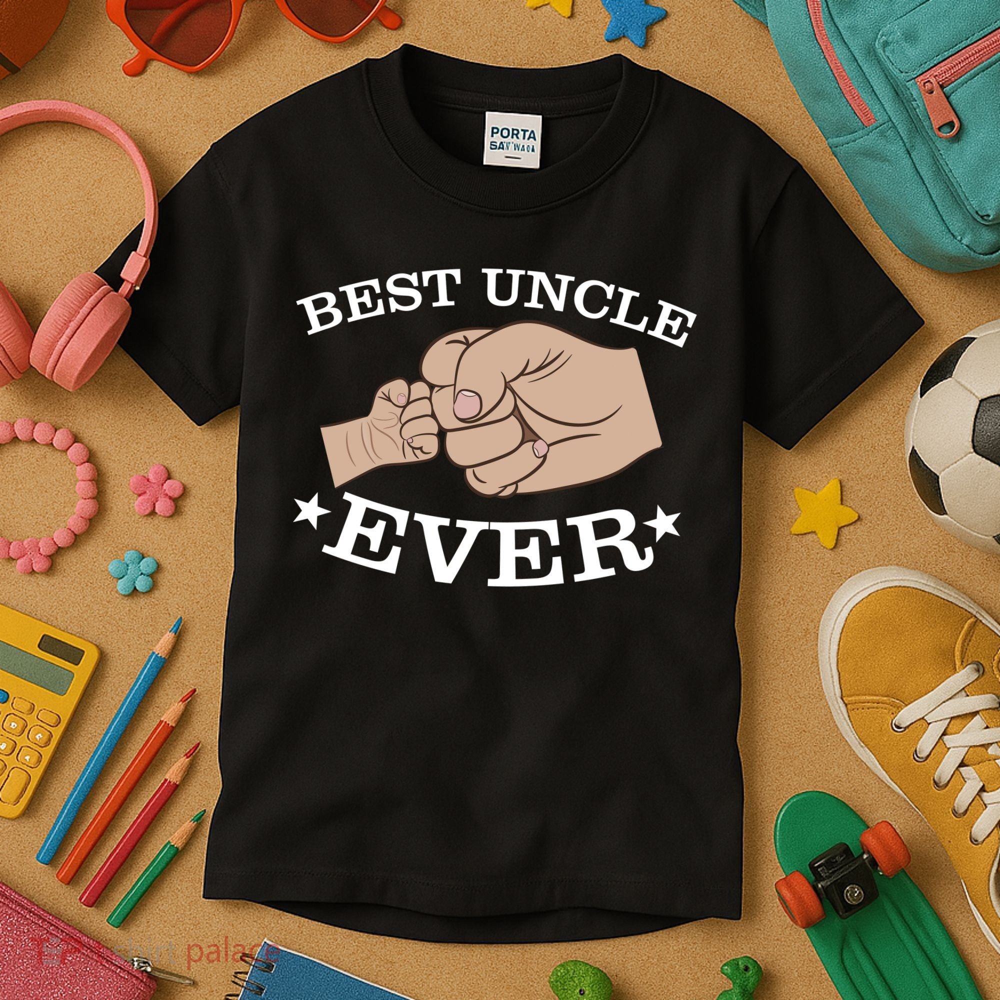 Best Uncle Ever Fist Bump Kids T-Shirt