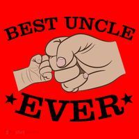 Best Uncle Ever Fist Bump Santa Hat thumb 1