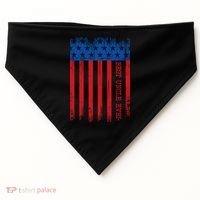 Best Uncle In America Flag USA-Made Doggie Bandana thumb 0
