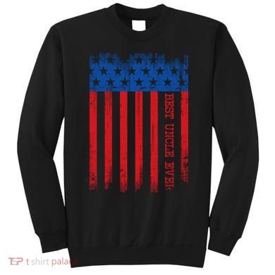 Best Uncle In America Flag Sweatshirt