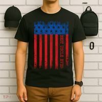 Best Uncle In America Flag T-Shirt thumb 6