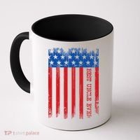 Best Uncle In America Flag Coffee Mug thumb 0