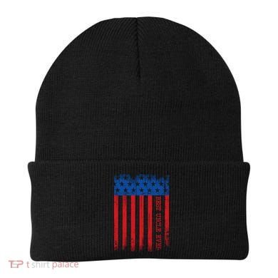 Best Uncle In America Flag Beanie
