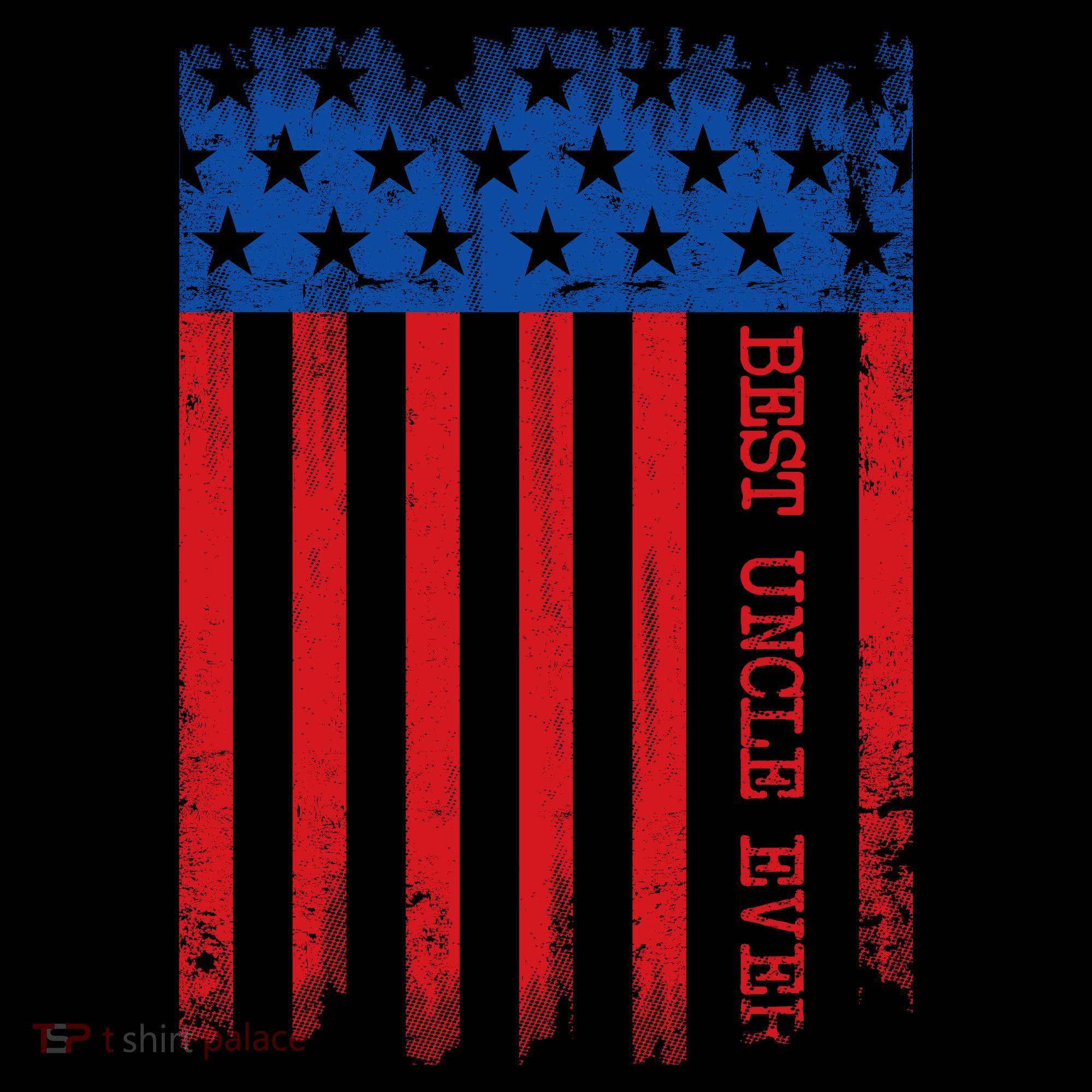 Best Uncle In America Flag Women's Hoodie