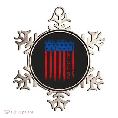 Best Uncle In America Flag Ornament