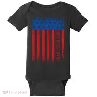 Best Uncle In America Flag Baby Bodysuit thumb 0
