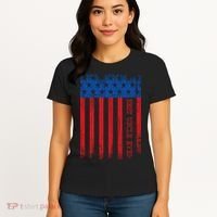 Best Uncle In America Flag Women's T-Shirt thumb 4