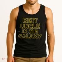 Best Uncle In The Galaxy Tank Top thumb 3