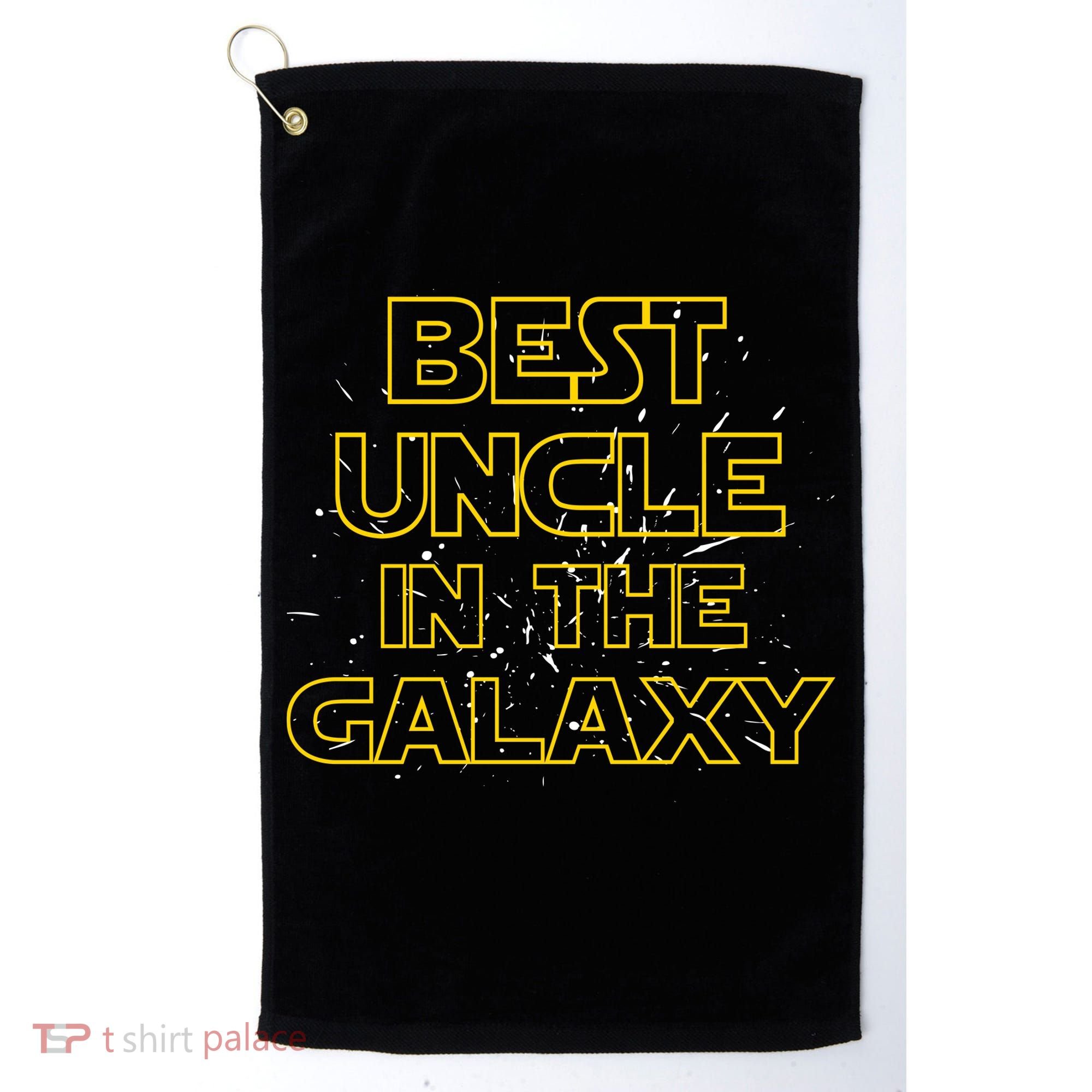 Best Uncle In The Galaxy Golf Towel