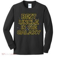 Best Uncle In The Galaxy Kids Long Sleeve Shirt thumb 0