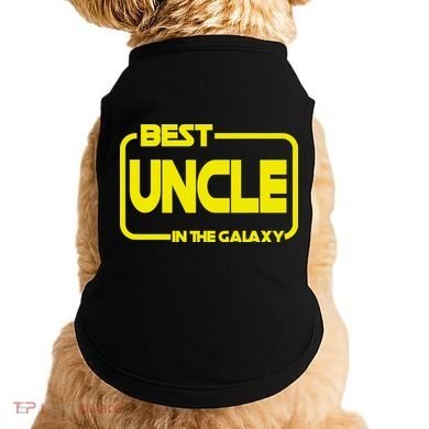Best Uncle In The Galaxy Funny Doggie Tank