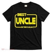 Best Uncle In The Galaxy Funny T-Shirt thumb 0