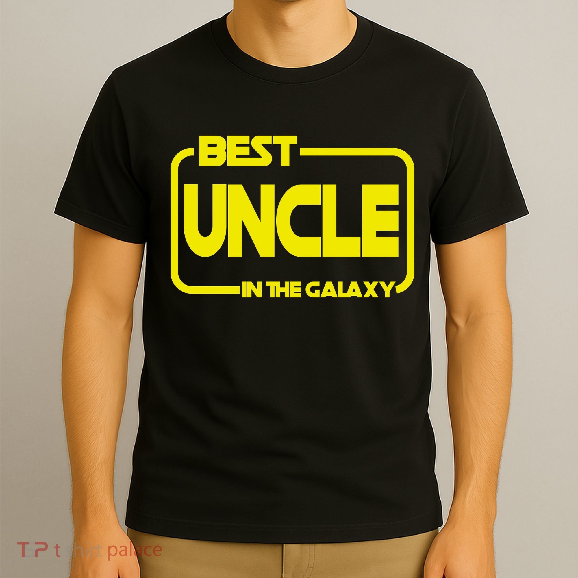 Best Uncle In The Galaxy Funny T-Shirt