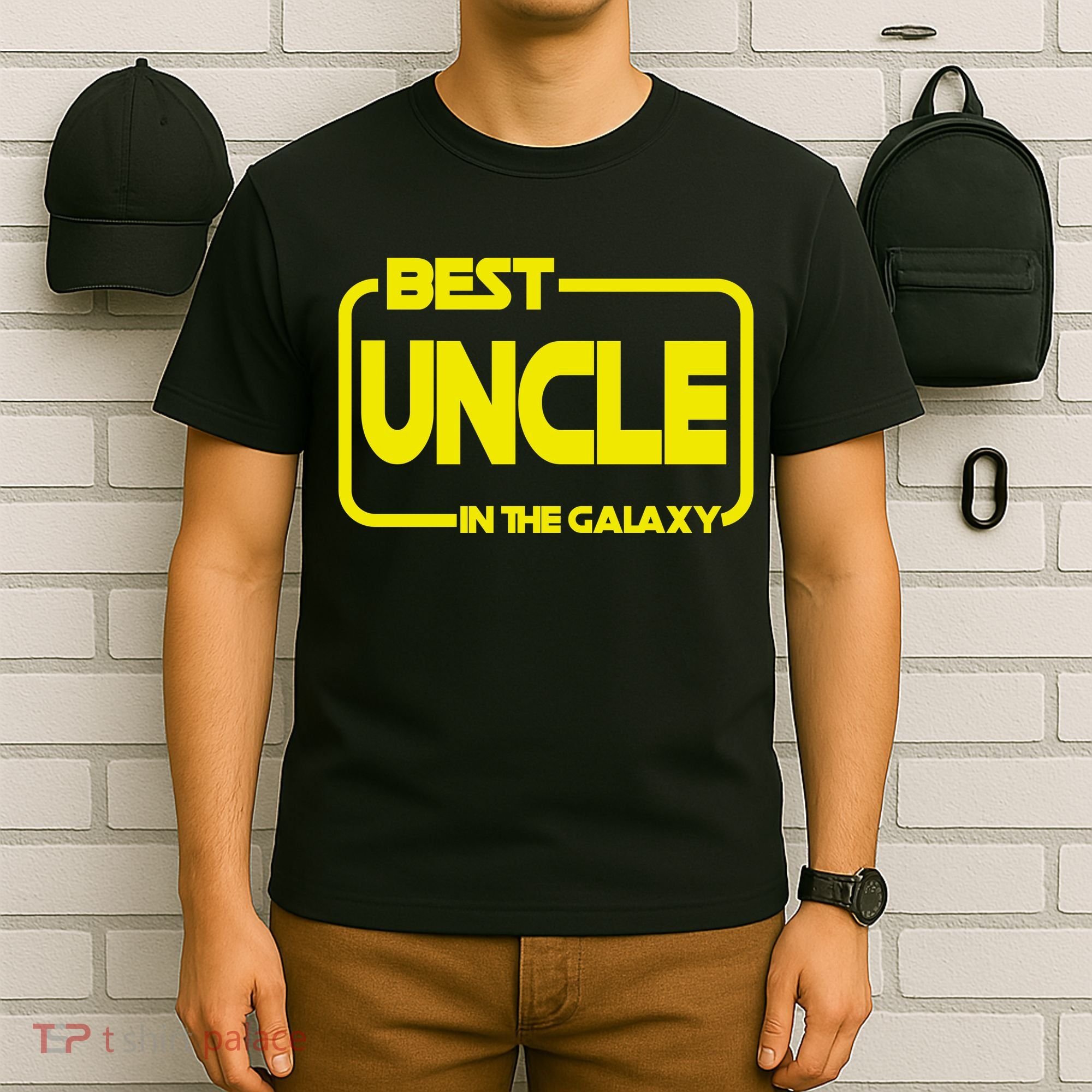 Best Uncle In The Galaxy Funny T-Shirt