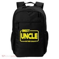 Best Uncle In The Galaxy Funny Backpack thumb 0