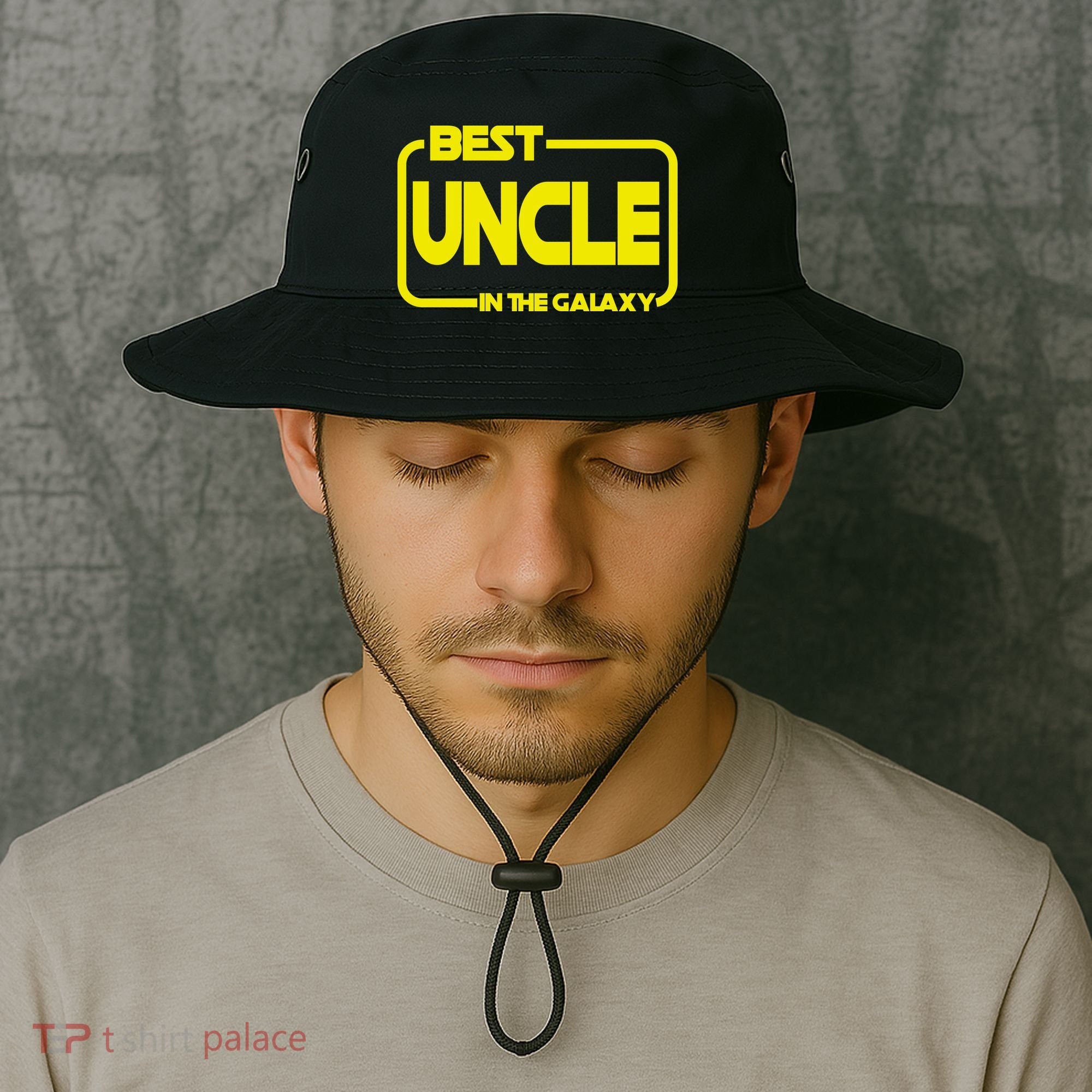 Best Uncle In The Galaxy Funny Bucket Hat
