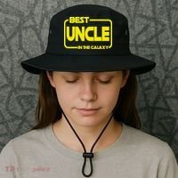 Best Uncle In The Galaxy Funny Bucket Hat thumb 3