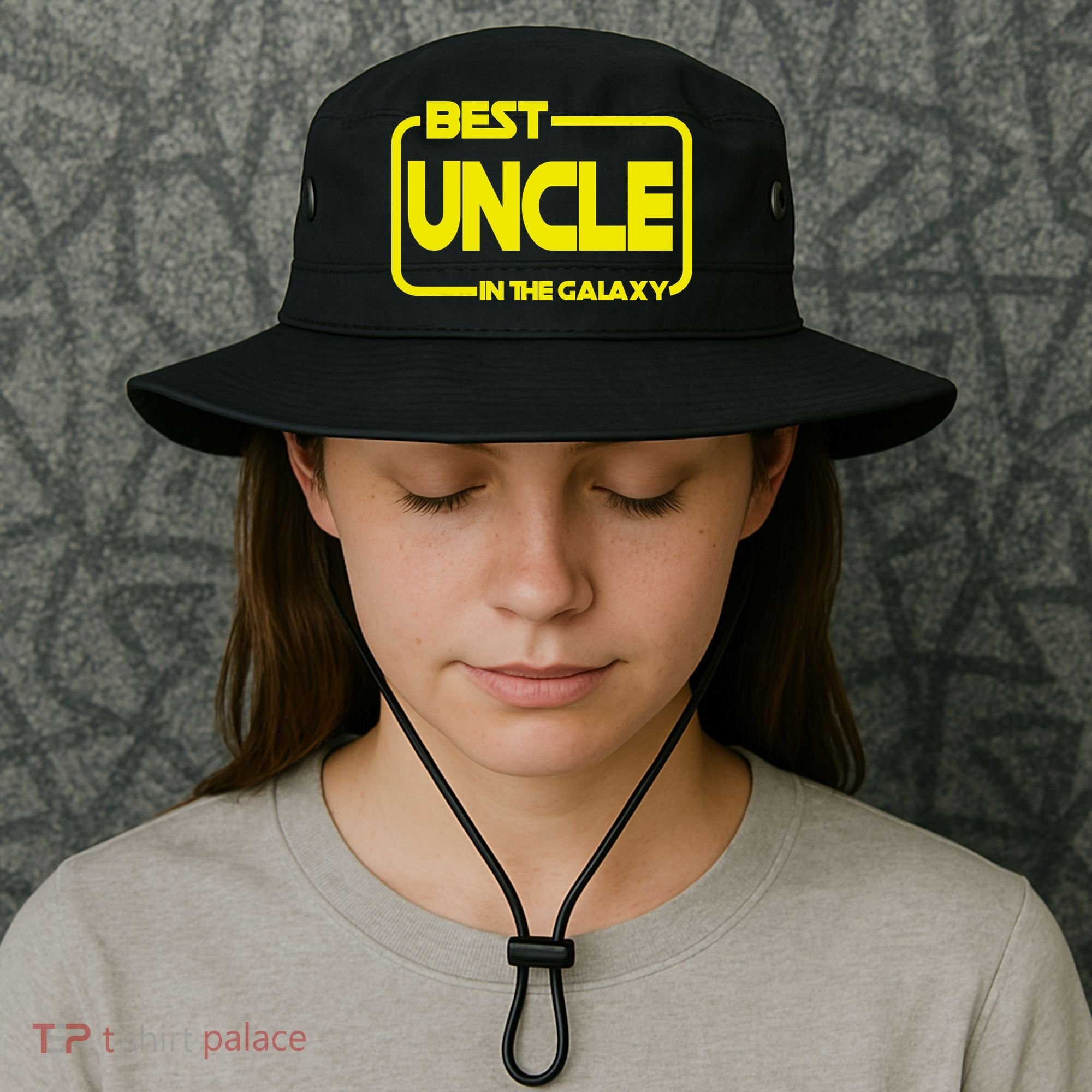 Best Uncle In The Galaxy Funny Bucket Hat
