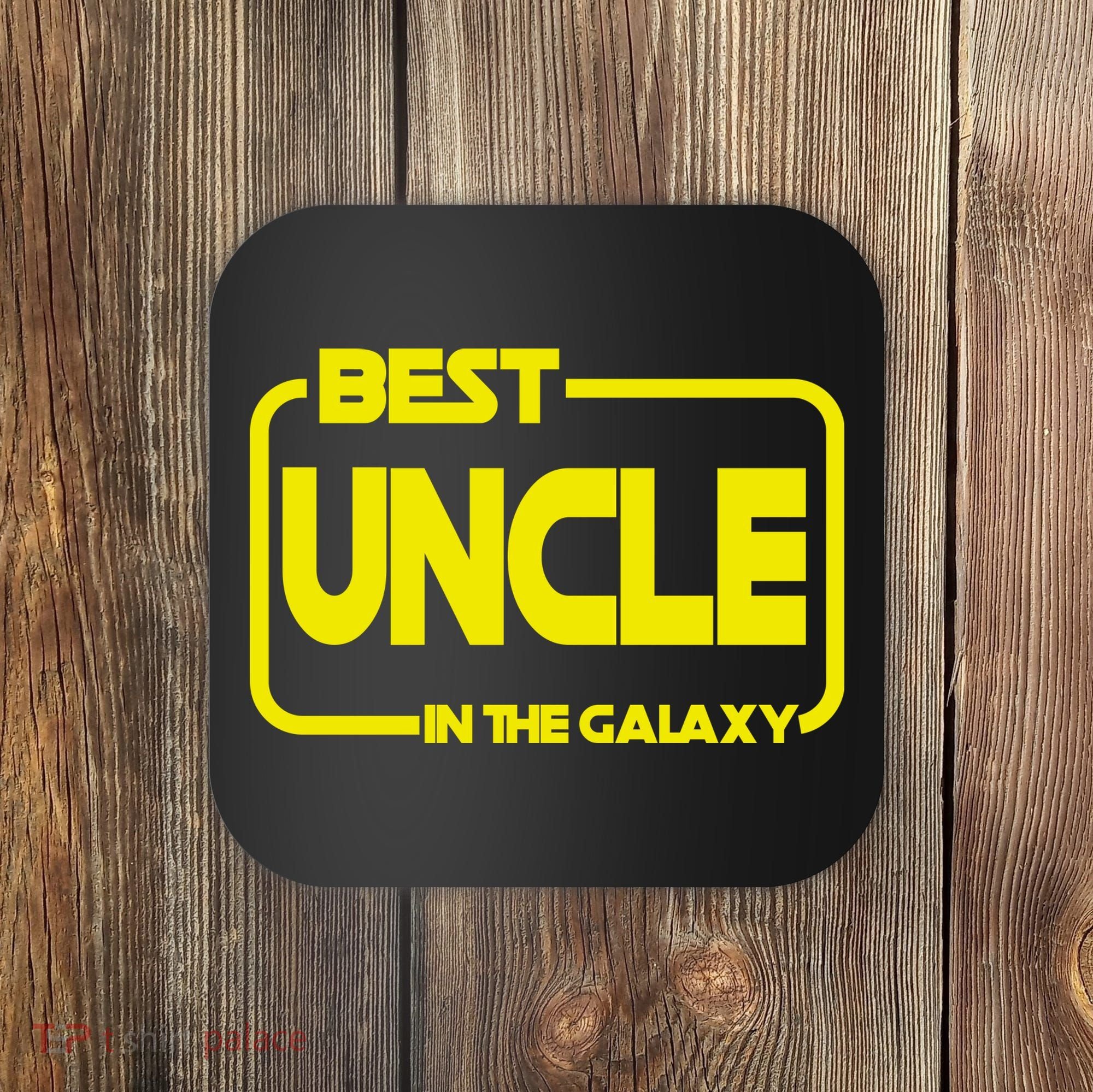 Best Uncle In The Galaxy Funny Coaster