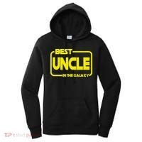 Best Uncle In The Galaxy Funny Women's Hoodie thumb 0