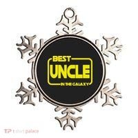 Best Uncle In The Galaxy Funny Ornament thumb 0