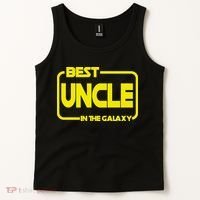 Best Uncle In The Galaxy Funny Tank Top thumb 2
