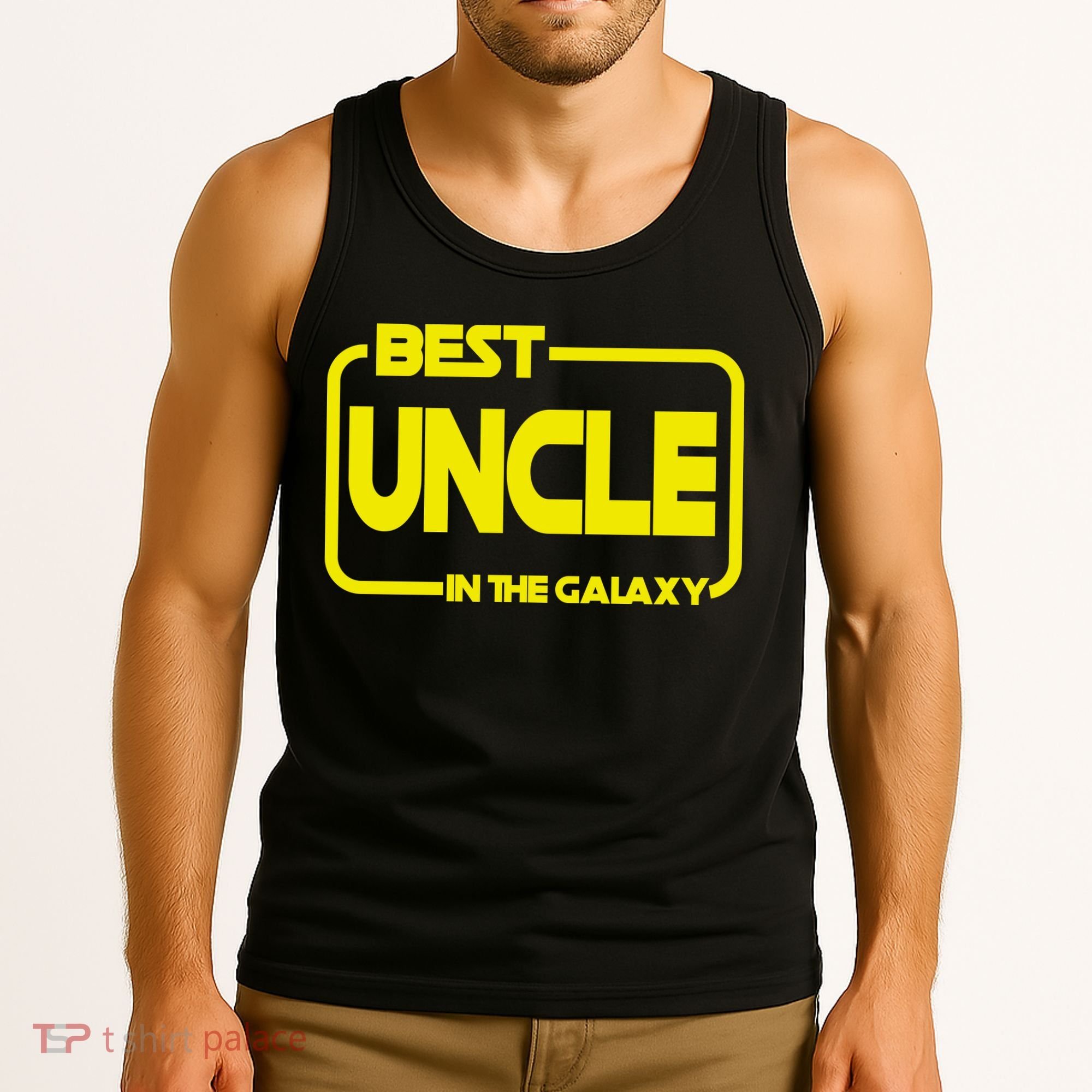 Best Uncle In The Galaxy Funny Tank Top
