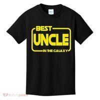 Best Uncle In The Galaxy Funny Kids T-Shirt thumb 0