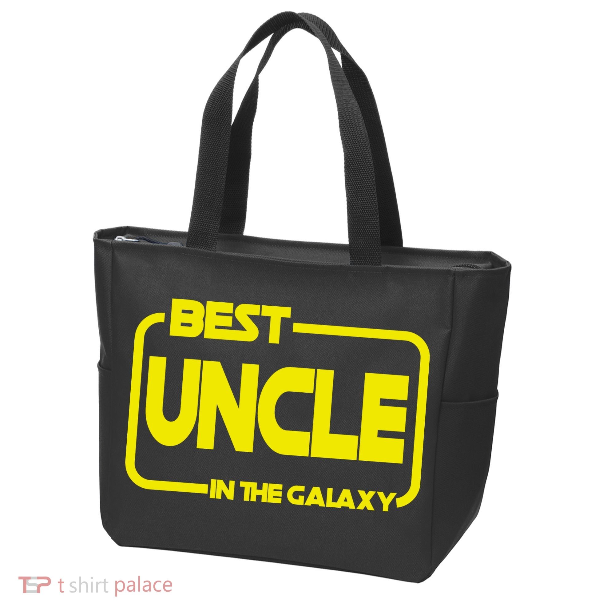 Best Uncle In The Galaxy Funny Tote Bag
