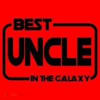 Best Uncle In The Galaxy Funny Santa Hat thumb 1