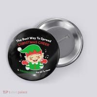 Best Way To Spread Christmas Cheer Is Singing Out Loud Button thumb 0