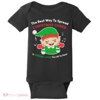 Best Way To Spread Christmas Cheer Is Singing Out Loud Baby Bodysuit thumb 0