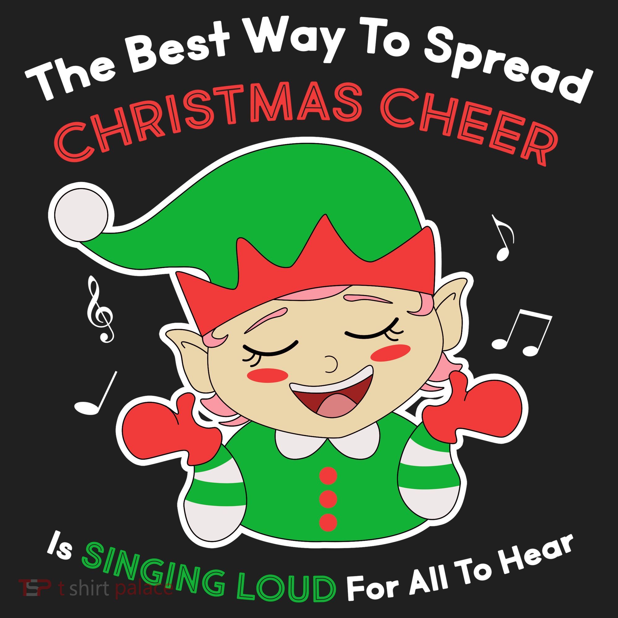 Best Way To Spread Christmas Cheer Is Singing Out Loud Hat