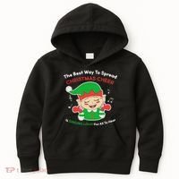 Best Way To Spread Christmas Cheer Is Singing Out Loud Kids Hoodie thumb 0
