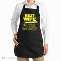 Best Wife In The Galaxy Apron thumb 2