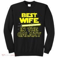 Best Wife In The Galaxy Sweatshirt thumb 0