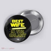 Best Wife In The Galaxy Button thumb 0