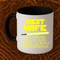 Best Wife In The Galaxy Coffee Mug thumb 2