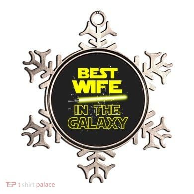Best Wife In The Galaxy Ornament