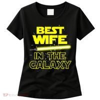 Best Wife In The Galaxy Women's T-Shirt thumb 0