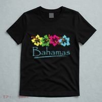 Bahamas Exotic Tropical Beach And Vacation Vintage Print T-Shirt thumb 5